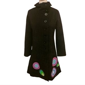 Desigual Gorgeous Geometric Coat size 40 (S) Better Than Good Condition 🖤